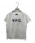 A.P.C.（アーペーセー）の古着「VPC ロゴTシャツ　25085-1-97261」｜ホワイト×ネイビー