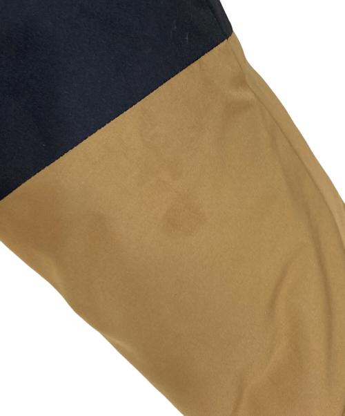 SCHOTT BROS.（ショット）SCHOTT BROS. (ショットブロス) ダウンジャケット ブラウン×ブラック サイズ:Lの古着・服飾アイテム