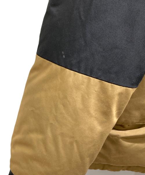 SCHOTT BROS.（ショット）SCHOTT BROS. (ショットブロス) ダウンジャケット ブラウン×ブラック サイズ:Lの古着・服飾アイテム