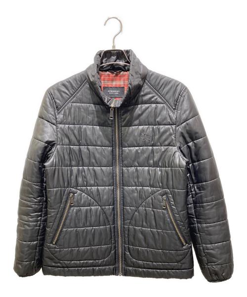 BURBERRY BLACK LABEL（バーバリーブラックレーベル）BURBERRY BLACK LABEL (バーバリーブラックレーベル) 中綿ジャケット ブラック サイズ:Lの古着・服飾アイテム