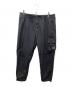 Calvin Klein Jeans（カルバンクラインジーンズ）の古着「Straight Fit Utility Cotton Pants　J325125」｜ブラック