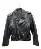 FREEDOMフリーダム）の古着「レザージャケット」｜ブラック