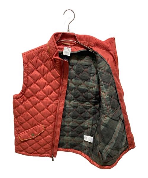 BROOKS BROTHERS（ブルックスブラザーズ）BROOKS BROTHERS (ブルックスブラザーズ) キルティングベスト レッド サイズ:Lの古着・服飾アイテム