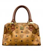 MCMエムシーエム）の古着「ミニボストンバッグ　E2598」｜ブラウン