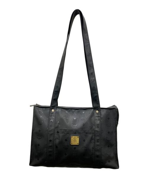 MCM（エムシーエム）MCM (エムシーエム) ハンドバッグ ブラックの古着・服飾アイテム