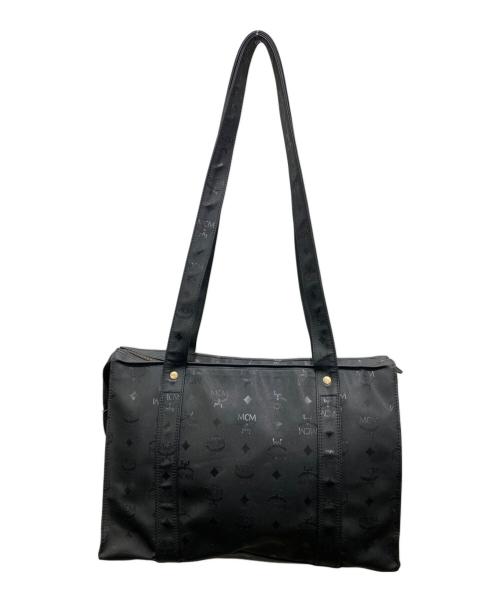 MCM（エムシーエム）MCM (エムシーエム) ハンドバッグ ブラックの古着・服飾アイテム
