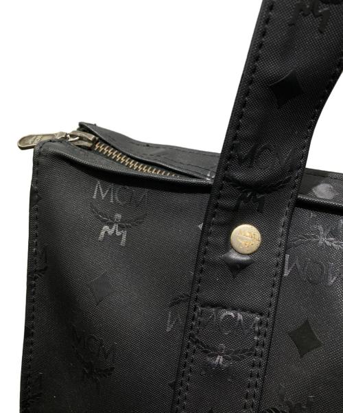 MCM（エムシーエム）MCM (エムシーエム) ハンドバッグ ブラックの古着・服飾アイテム