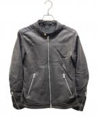 FREAK'S STOREフリークスストア）の古着「ゴートレザーシングルライダースジャケット」｜ブラック