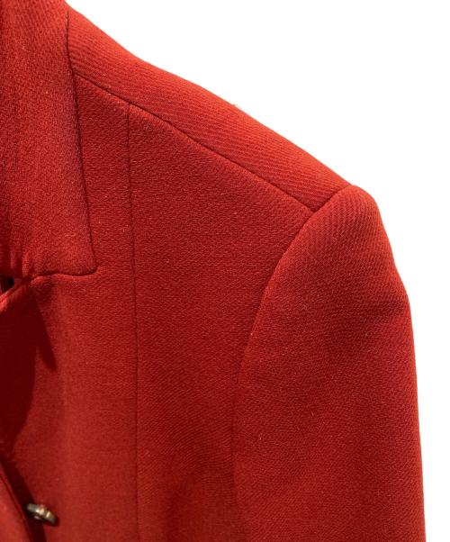 MaxMara（マックスマーラ）MaxMara (マックスマーラ) ロングコート レッド サイズ:38の古着・服飾アイテム