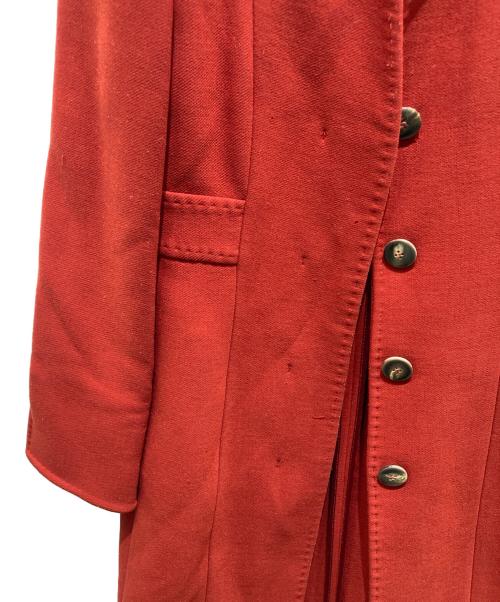 MaxMara（マックスマーラ）MaxMara (マックスマーラ) ロングコート レッド サイズ:38の古着・服飾アイテム