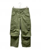 US ARMYユーエスアーミー）の古着「M-65 FIELD PANTS　 76年製　8415-00-782-2951」｜ブラック