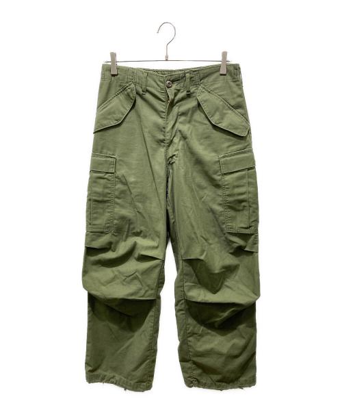 US ARMY（ユーエスアーミー）US ARMY (ユーエスアーミー) M-65 FIELD PANTS　 76年製　8415-00-782-2951 ブラック サイズ:不明の古着・服飾アイテム