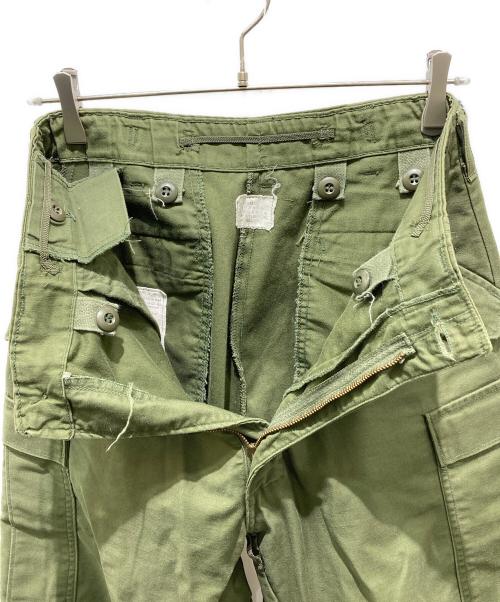 US ARMY（ユーエスアーミー）US ARMY (ユーエスアーミー) M-65 FIELD PANTS　 76年製　8415-00-782-2951 ブラック サイズ:不明の古着・服飾アイテム