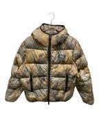DSQUARED2ディースクエアード）の古着「カモフラダウンジャケット」｜カーキ