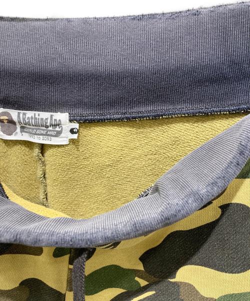 A BATHING APE（ア ベイシング エイプ）A BATHING APE (ア ベイシング エイプ) ハーフパンツ カーキ サイズ:Lの古着・服飾アイテム