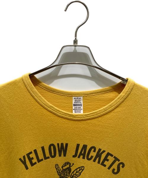 WAREHOUSE（ウエアハウス）WAREHOUSE (ウエアハウス) 半袖Tシャツ イエロー サイズ:XLの古着・服飾アイテム