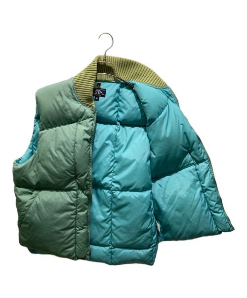 Rocky Mountain FeatherBed（ロッキーマウンテンフェザーベッド）Rocky Mountain FeatherBed (ロッキーマウンテンフェザーベッド) ダウンベスト グリーン サイズ:46の古着・服飾アイテム