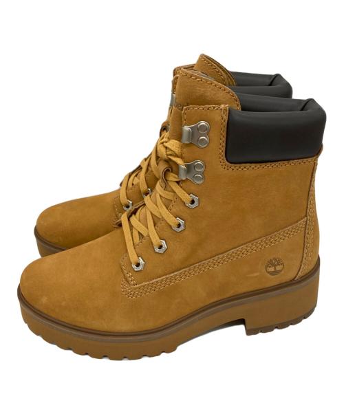 Timberland（ティンバーランド）Timberland (ティンバーランド) CARANABY COOL MID LACE BOOT　TB0A5VPZ231 ブラウン サイズ:24 未使用品の古着・服飾アイテム