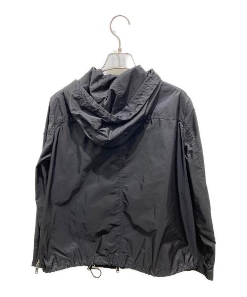 PRADA（プラダ）PRADA (プラダ) ダブルジップアップナイロン パーカ ジャケット　29Z597　国内代理店表記 有 ブラック サイズ:40の古着・服飾アイテム