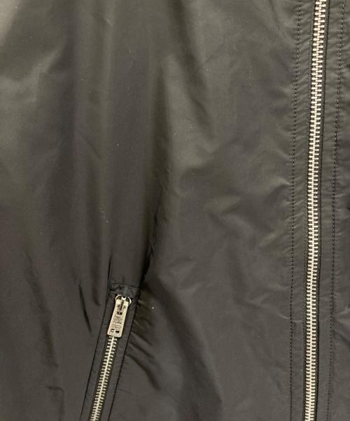 PRADA（プラダ）PRADA (プラダ) ダブルジップアップナイロン パーカ ジャケット　29Z597　国内代理店表記 有 ブラック サイズ:40の古着・服飾アイテム