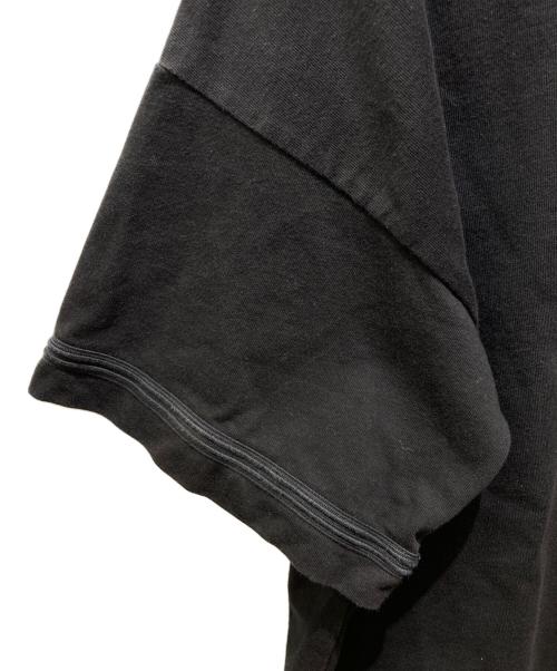 Dior（ディオール）Dior (ディオール) STONE ISLAND (ストーンアイランド) ロゴエンブロイダリーTシャツ　493J638B0554 ブラック サイズ:Lの古着・服飾アイテム