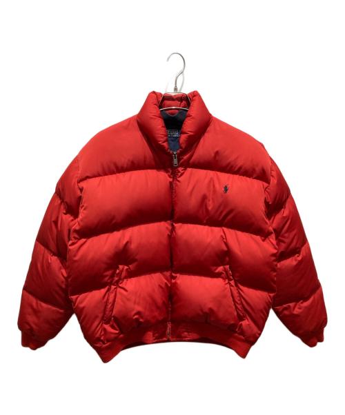 RALPH LAUREN（ラルフローレン）RALPH LAUREN (ラルフローレン) ダウンジャケット レッド サイズ:Mの古着・服飾アイテム