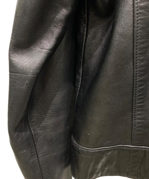 RALPH LAUREN SPORT（ラルフローレン スポーツ）RALPH LAUREN SPORT (ラルフローレン スポーツ) ラムレザージャケット　JK RL IS 4003 ブラック サイズ:9の古着・服飾アイテム