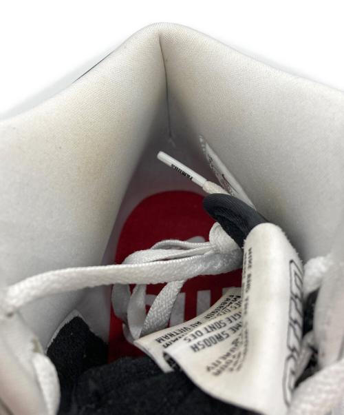 NIKE SB（ナイキエスビー）NIKE SB (ナイキエスビー) SUPREME (シュプリーム) ハイカットスニーカー　Dunk High By Any Means DN3741-002 ホワイト×ブラック サイズ:27の古着・服飾アイテム