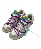 NIKE×OFFWHITEナイキ×オフホワイト）の古着「ローカットスニーカー　DUNK LOW 1 OF 50 