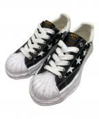 Maison MIHARA YASUHIRO×ATMOSメゾン ミハラ ヤスヒロ×アトモス）の古着「ローカットスニーカー　C09FW710」｜ホワイト×ブラック