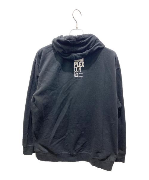 complexcon（コンプレックスコン）complexcon (コンプレックスコン) KAIKAI KIKI (カイカイキキ) FLOWER HOODIE　SS4500P ブラック サイズ:Lの古着・服飾アイテム