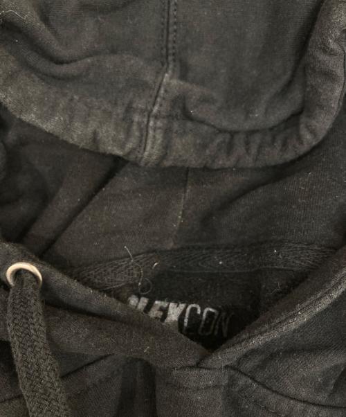 complexcon（コンプレックスコン）complexcon (コンプレックスコン) KAIKAI KIKI (カイカイキキ) FLOWER HOODIE　SS4500P ブラック サイズ:Lの古着・服飾アイテム