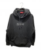 SUPREMEシュプリーム）の古着「KAWS BOX LOGO HOODIE　21SS」｜ブラック