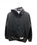 Champion×SUPREMEチャンピオン×シュプリーム）の古着「Outline Hooded Sweatshirt　S3050　19SS」｜ブラック