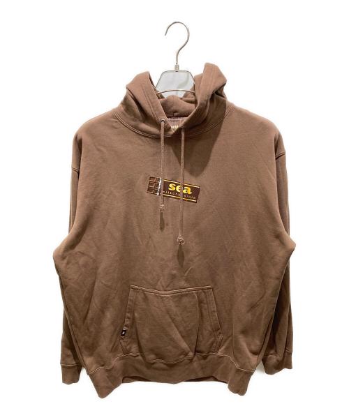 MEIJI（メイジ）MEIJI (メイジ) WIND AND SEA (ウィンダンシー) パーカー　WDS-meiji-02 ブラウン サイズ:Lの古着・服飾アイテム