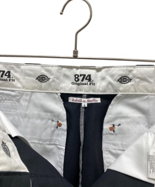 Dickies（ディッキーズ）Dickies (ディッキーズ) Rebuild by Needles (リビルドバイニードルス) Dickies 874-Darts Slim Pants　D1278 ブラック サイズ:Sの古着・服飾アイテム