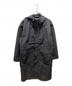 DIESELディーゼル）の古着「フーデッドコート　J-ARNULF-NW」｜ブラック