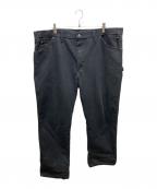 Dickiesディッキーズ）の古着「ダック地ペインターパンツ」｜ブラック