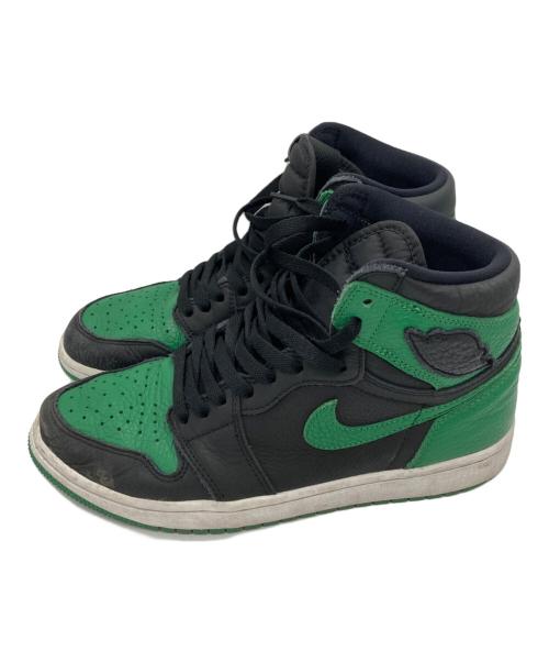 NIKE（ナイキ）NIKE (ナイキ) AIR JORDAN 1 RETRO HIGH OG　555088-030 グリーン サイズ:26.5の古着・服飾アイテム
