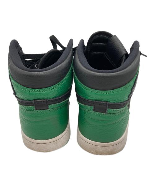 NIKE（ナイキ）NIKE (ナイキ) AIR JORDAN 1 RETRO HIGH OG　555088-030 グリーン サイズ:26.5の古着・服飾アイテム