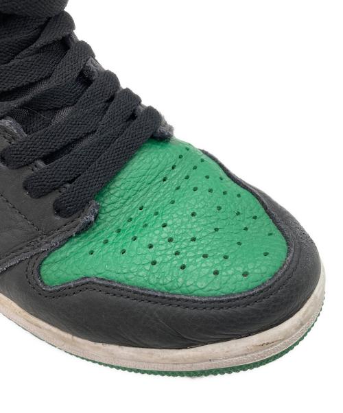 NIKE（ナイキ）NIKE (ナイキ) AIR JORDAN 1 RETRO HIGH OG　555088-030 グリーン サイズ:26.5の古着・服飾アイテム