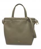 A.P.C.アーペーセー）の古着「ショルダーバッグ　 SHOPPING NINON」｜グレー