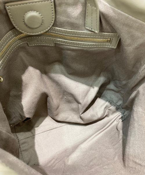 A.P.C.（アーペーセー）A.P.C. (アーペーセー) ショルダーバッグ　 SHOPPING NINON  グレーの古着・服飾アイテム