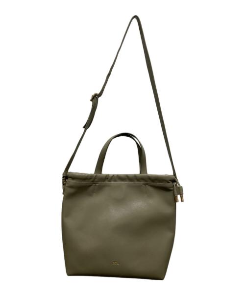 A.P.C.（アーペーセー）A.P.C. (アーペーセー) ショルダーバッグ　 SHOPPING NINON  グレーの古着・服飾アイテム