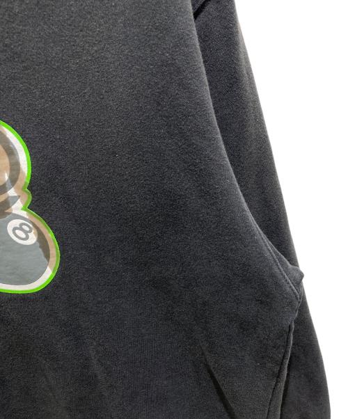 stussy（ステューシー）stussy (ステューシー) クルーネックスウェット ブラック サイズ:Lの古着・服飾アイテム