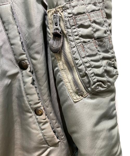 VINTAGE MILITARY（ヴィンテージ ミリタリー）VINTAGE MILITARY (ヴィンテージ ミリタリー) N-3Bタイプコート　 黒タグ・50's southern athletics社製 グリーン サイズ:Mの古着・服飾アイテム