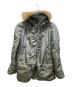 VINTAGE MILITARY（ヴィンテージ ミリタリー）の古着「N-3Bタイプコート　 黒タグ・50's southern athletics社製」｜グリーン