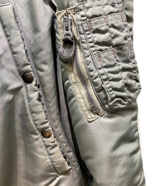 VINTAGE MILITARY（ヴィンテージ ミリタリー）VINTAGE MILITARY (ヴィンテージ ミリタリー) N-3Bタイプコート　 黒タグ・50's southern athletics社製 グリーン サイズ:Mの古着・服飾アイテム