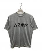 US ARMYユーエスアーミー）の古着「プリントカットソー」｜グレー