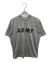 US ARMY（ユーエスアーミー）の古着「プリントカットソー」｜グレー